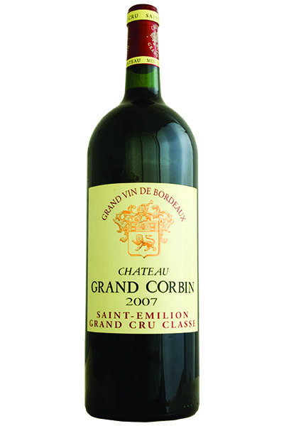 Chateau Grand Corbin, Grand Cru Classe, Saint-Emilion, Bordeaux, France, 2007 (Magnum Bottle)