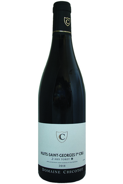 Nuits St Georges Les Toreys,1er cru Chicotot Cote de Nuits, Burgundy, France, 2018