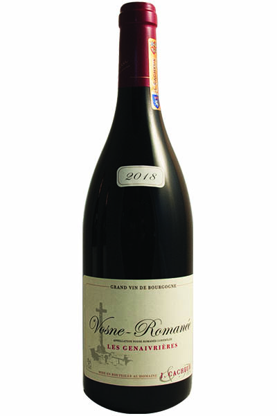 Vosne Romanee Aux Genevrieres, Domaine Cacheux Jaques, Cote de Nuits, Burgundy, France, 2018