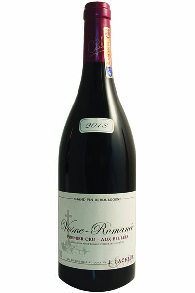 Vosne Romanee, 1er Cru Aux Brulees, Jaques Cacheux, Cote de Nuits, Burgundy, France, 2018