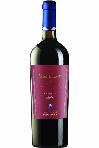 Merlot Reserva, Monte Lapis, Colchagua Valley, Chile, 2023