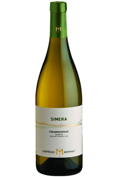 Simera Chardonnay Castello Monaci, Salento, Puglia, Italy, 2023