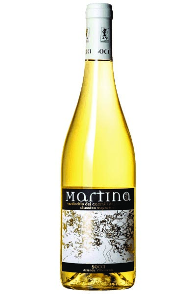 Verdicchio dei Castelli di Jesi, Classico Superiore, Martina, DOC, Socci Azienda Vitivinicola, Marche, Italy, 2023