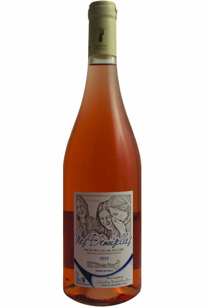 Cabernet Franc Rose, Vin du Pays de Retz, Domaine du Grand Poirier, Loire, France, 2022