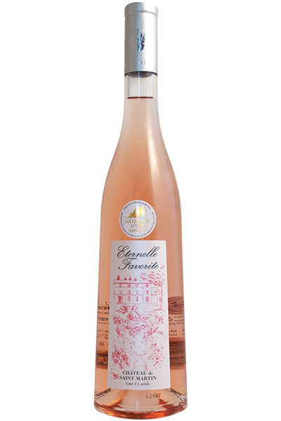 Cote de Provence Rose, Cru Classe, Chateau de Saint Martin, Eternelle Favorite, France 2024