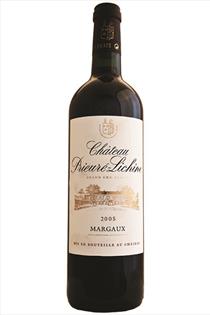 Chateau Prieure-Lichine, 4eme Grand Cru Classe, Margaux, France, 2005