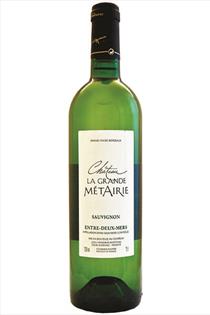 Sauvignon Blanc, Chateau La Grande Metairie, Entre-Deux-Mers, Bordeaux Blanc, Bordeaux, France, 2023