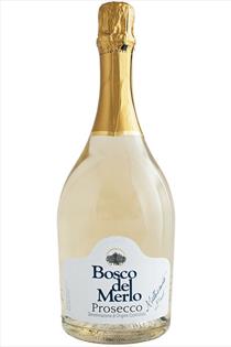 Prosecco Spumante Brut, Millesimato, Bosco del Merlo, Friuli-Venezia Giulia, Italy, 2023